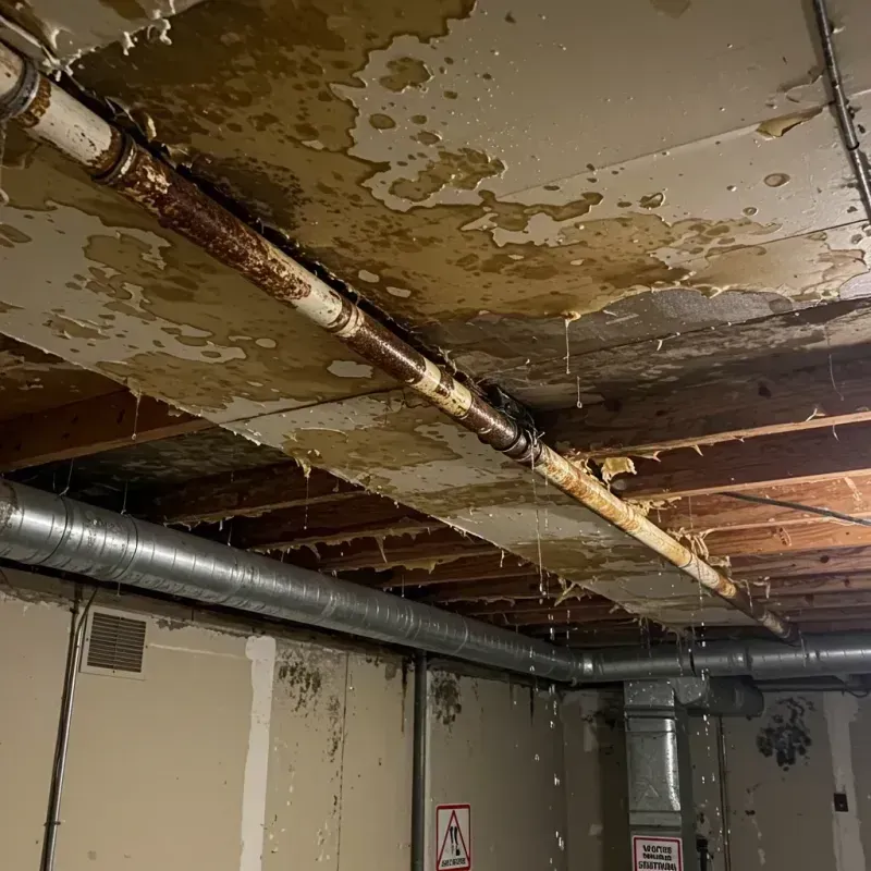 Ceiling Water Damage Repair in Chesterland, OH